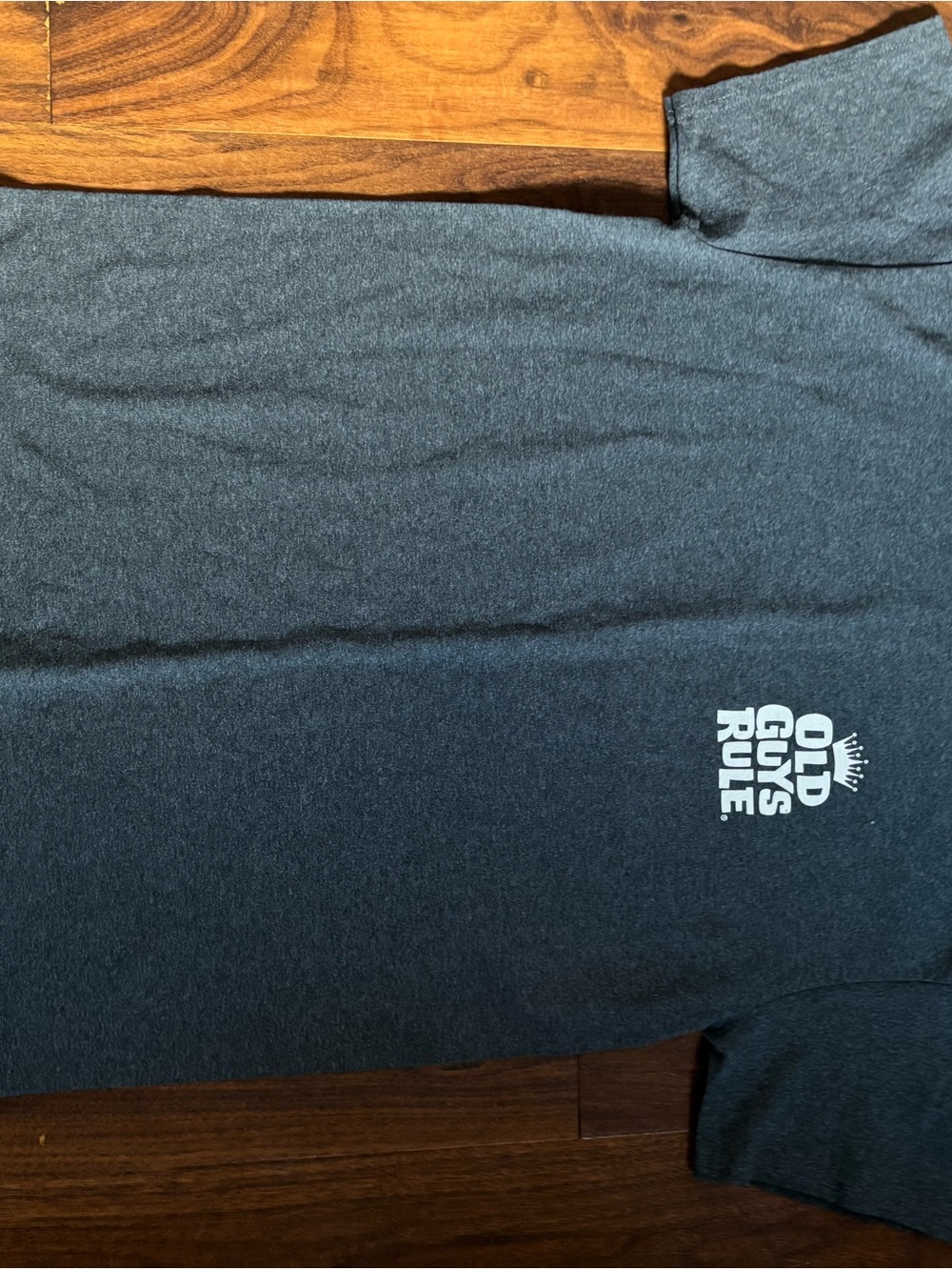 Men's Dark Gray Graphic T-Shirt